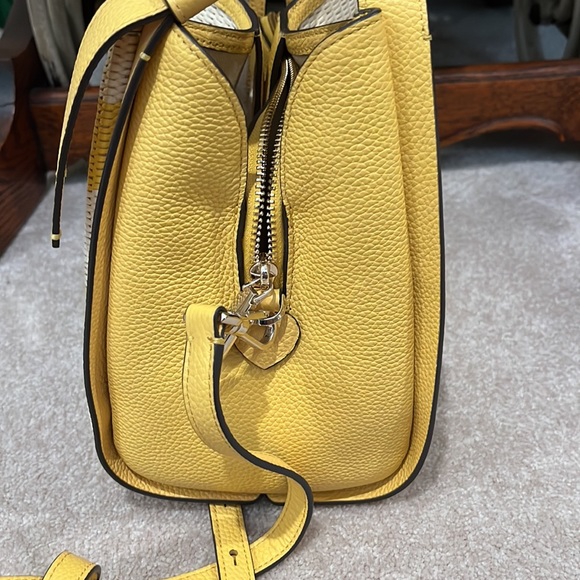 VGUC Kate Spade medium striped straw bag - Picture 2 of 11